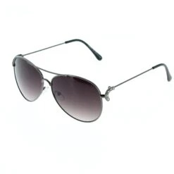 Lunette De Soleil Aviateur Avec Branche Fine à Strass -Accessoires De Mode pdtimg 3416617hd