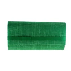Pochette Rabat Avec Ceinture Satin Et Noeud Vert -Accessoires De Mode pdtimg 3706228hd
