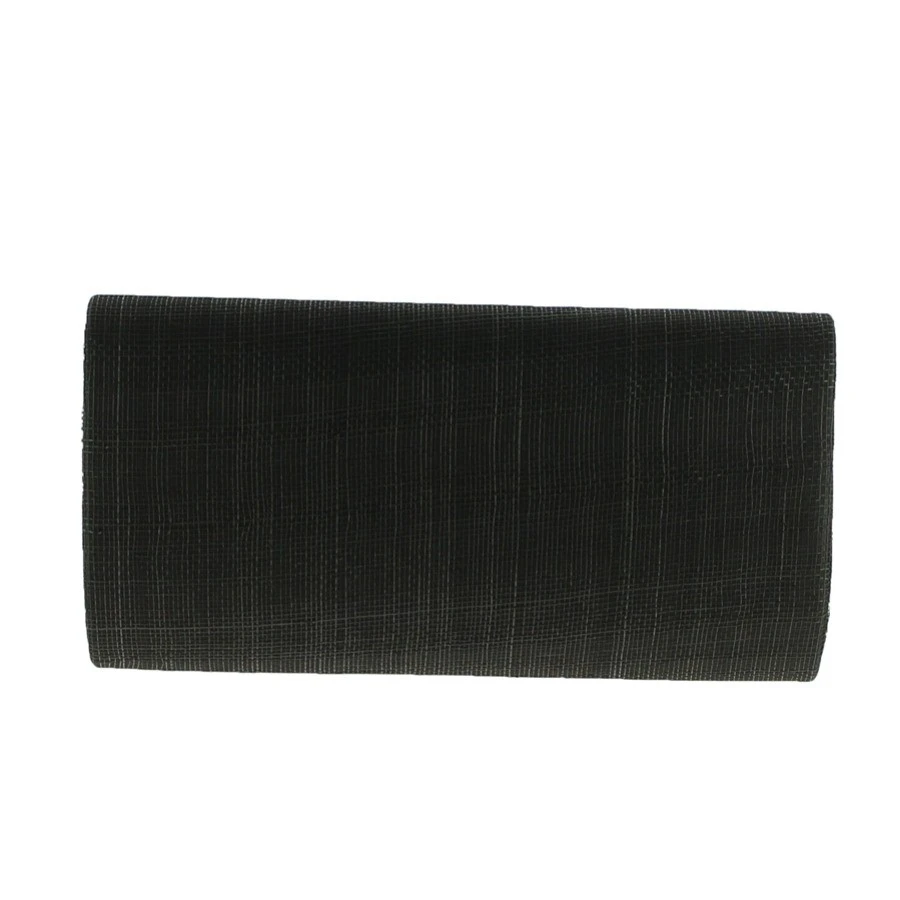 Pochette Rabat Avec Ceinture Satin Et Noeud Marron 5 Pochette Rabat Avec Ceinture Satin Et Noeud Marron – Image 3