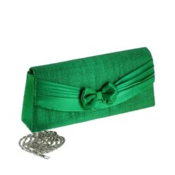 Pochette De Soirée Fermoir Rabat Avec Noeud Vert 6 Pochette De Soirée Fermoir Rabat Avec Noeud Vert -Accessoires De Mode pdtimg 3706335hd