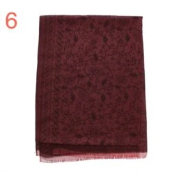 Echarpe Pour Femme Pourvue D'un Imprimé Floral -Accessoires De Mode pdtimg 3743542hd