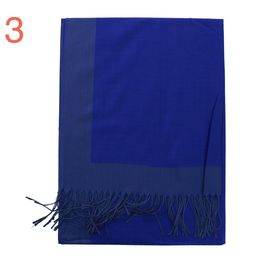 Echarpe Modèle Uni Avec Franges Aux Extrémités 6 Echarpe Modèle Uni Avec Franges Aux Extrémités – Image 4