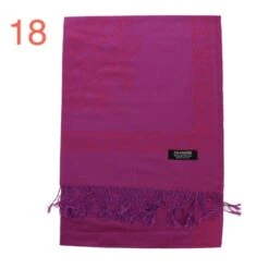 Echarpe Avec Franges Garnie Des Motifs Fantaisie -Accessoires De Mode pdtimg 3743695hd