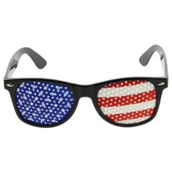 Assortiment Lunettes Solaire Couleur Drapeau Américain -Accessoires De Mode pdtimg 3933504hd