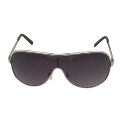 Lunettes De Soleil à Monture En Métal Avec Forme Masque -Accessoires De Mode pdtimg 3967566hd