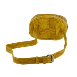 Sac Banane Aspect Reptile Avec Fermeture Zippée Jaune -Accessoires De Mode pdtimg 4023604hd