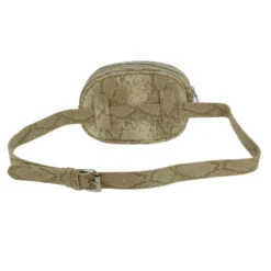 Sac Banane Aspect Reptile Avec Fermeture Zippée Crème -Accessoires De Mode pdtimg 4023610hd