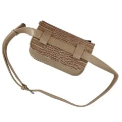 Sac Banane à Rabat Imitation Peau De Crocodile Beige -Accessoires De Mode pdtimg 4119636hd