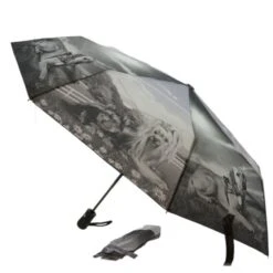 Parapluie Pliant Automatique à Motif Multitude D'animaux -Accessoires De Mode pdtimg 4144755hd