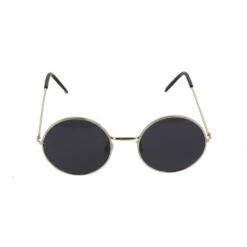 Lunettes De Soleil Enfant Ronde Fine Métal Avec Verres Teintés -Accessoires De Mode pdtimg 4150435hd