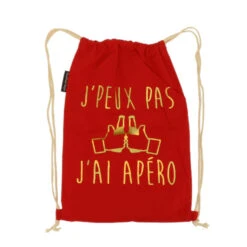 Sac à Dos «J'peux Pas J'ai Apéro» Coloris Variés -Accessoires De Mode pdtimg 4171917hd