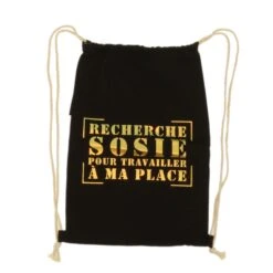 Sac à Dos «Recherche Sosie Pour Travailler à Ma Place» Coloris Variés -Accessoires De Mode pdtimg 4175572hd