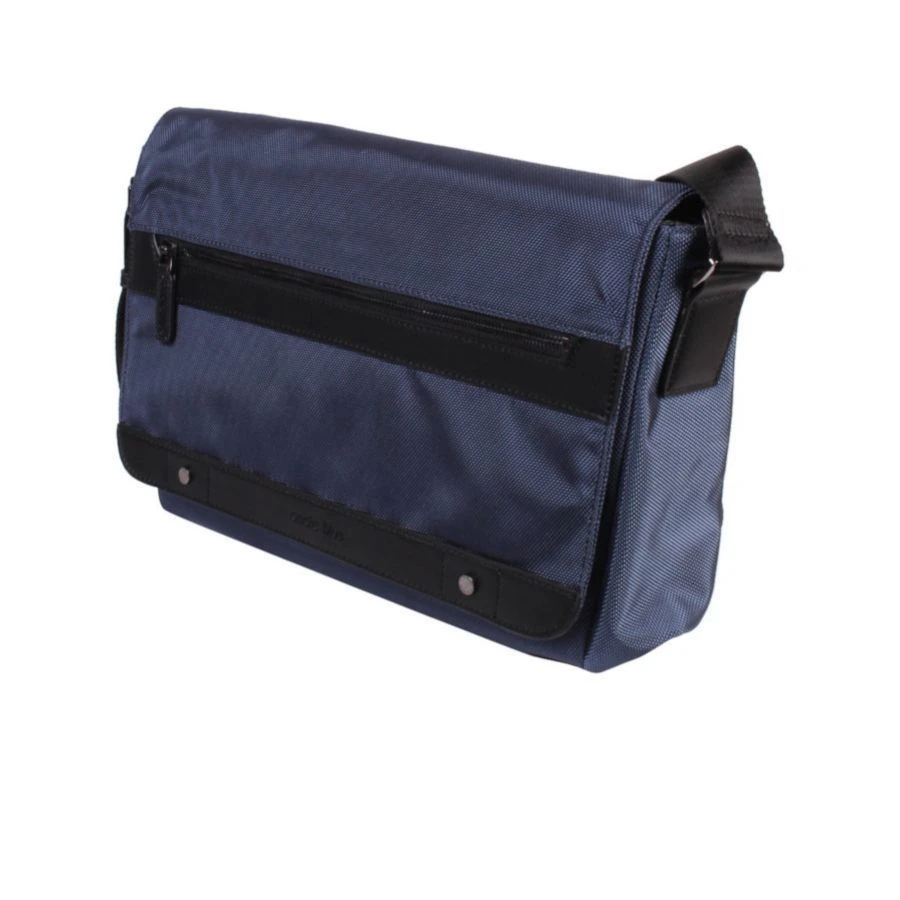 Sac Porté De Travers En Rabat Avec Multiples Poches Marine 4 Sac Porté De Travers En Rabat Avec Multiples Poches Marine – Image 2