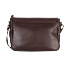 Sac Reporter Uni Marron Porté En Bandoulière Avec Rabat 7 Sac Reporter Uni Marron Porté En Bandoulière Avec Rabat -Accessoires De Mode pdtimg 4231911hd