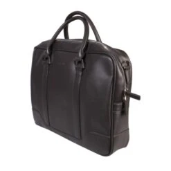 Sac Serviette Aspect Cuir à 1 Compartiment Zippé Gris -Accessoires De Mode pdtimg 4231947hd