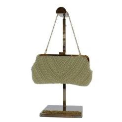 Pochette De Soirée Ornée De Perles Ave Chaine Amovible -Accessoires De Mode pdtimg 4232552hd