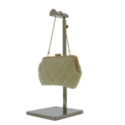 Pochette De Soirée Ornée De Perles Ave Chaine Amovible -Accessoires De Mode pdtimg 4232553hd