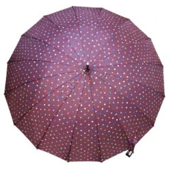 Assortiment Parapluie Long Imprimé à Pois Multicolores -Accessoires De Mode pdtimg 4249481hd