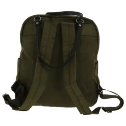 Sac à Dos Zippé En Plusieurs Compartiments Vert Armé -Accessoires De Mode pdtimg 4273180hd