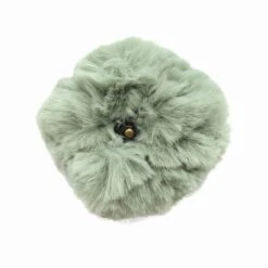 Pompons Imitation Fourrure De Lapin (1 Pompon Vert D'eau Et 2 Pompons De Couleurs Aléatoires) -Accessoires De Mode pdtimg 4284032hd