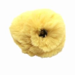 Pompons Imitation Fourrure De Lapin (1 Pompon Jaune Clair Et 2 Pompons De Couleurs Aléatoires) -Accessoires De Mode pdtimg 4284036hd