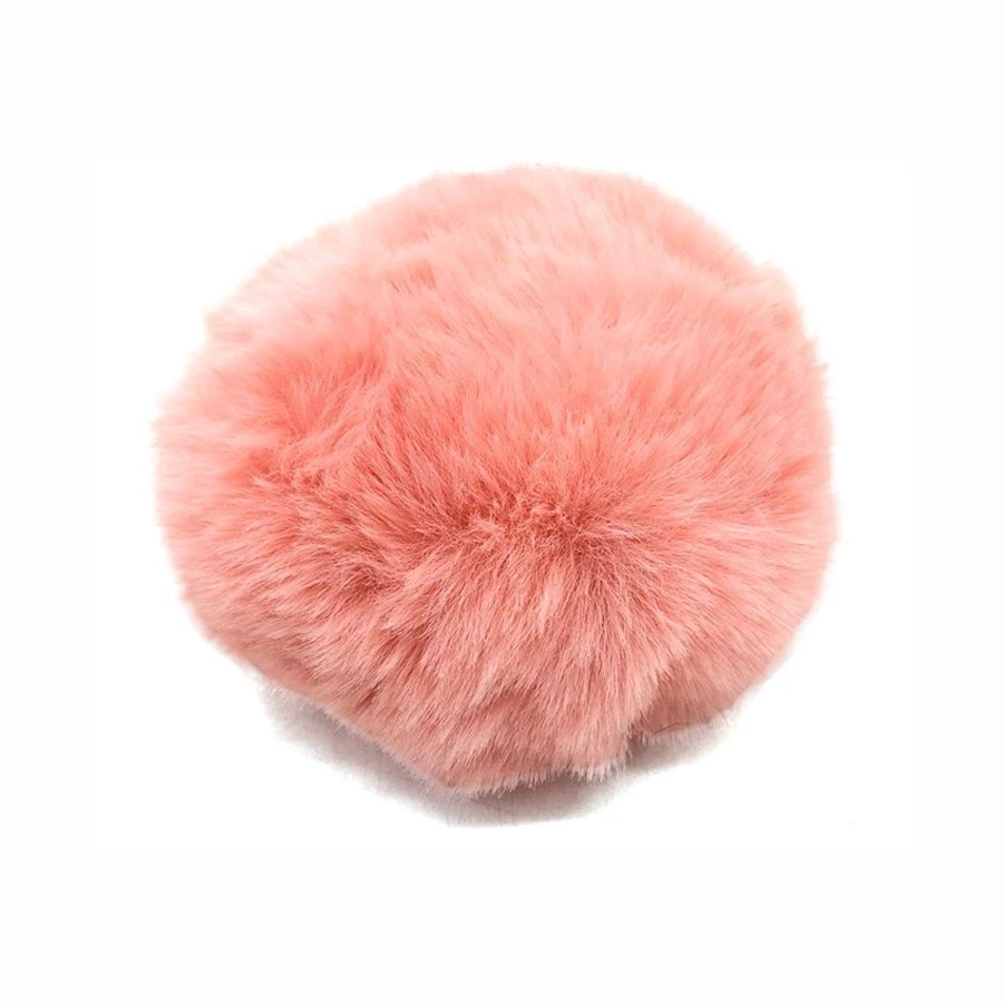 Pompons Imitation Fourrure De Lapin (1 Pompon Blush Et 2 Pompons De Couleurs Aléatoires) 4 Pompons Imitation Fourrure De Lapin (1 Pompon Blush Et 2 Pompons De Couleurs Aléatoires) – Image 2