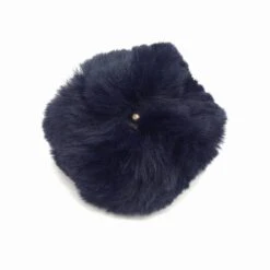 Pompons Imitation Fourrure De Lapin (1 Pompon Marine Et 2 Pompons De Couleurs Aléatoires) -Accessoires De Mode pdtimg 4284054hd