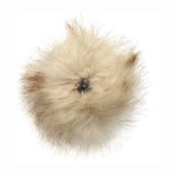 Pompons Fausse Fourrure De Marmotte ( 1 Pompon Beige Et 2 Pompons De Couleurs Aléatoires) -Accessoires De Mode pdtimg 4284078hd
