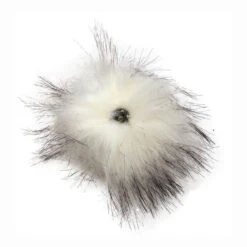 Pompons Fausse Fourrure De Marmotte ( 1 Pompon Blanc Et 2 Pompons De Couleurs Aléatoires) -Accessoires De Mode pdtimg 4284083hd