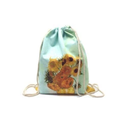 Sac à Dos En Ficelle Imprimé D'une Peinture Célèbre -Accessoires De Mode pdtimg 4389479hd