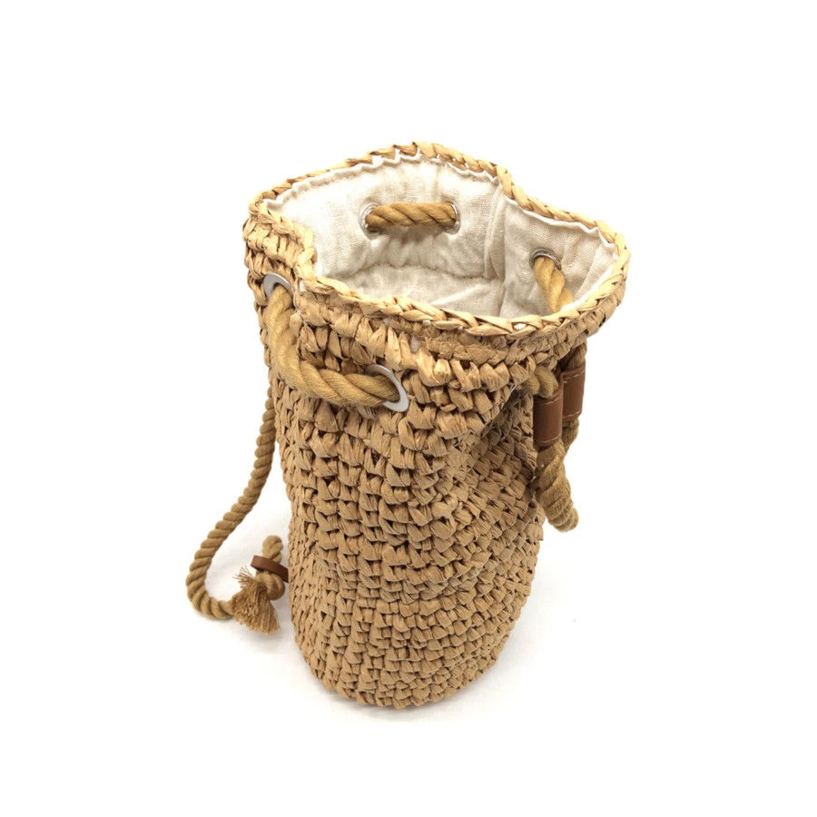 Sac à Dos Forme Cylindrique Tissé à La Main Camel 6 Sac à Dos Forme Cylindrique Tissé à La Main Camel – Image 4