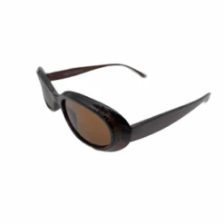 Lunettes De Soleil à Monture De Forme Ovale En Plastique -Accessoires De Mode pdtimg 4551350b