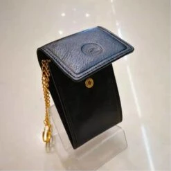 Porte Monnaie à Rabat Avec 2 Fentes Pour Cartes Au Dos Noir -Accessoires De Mode pdtimg 4563702hd