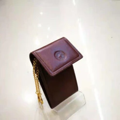 Porte Monnaie à Rabat Avec 2 Fentes Pour Cartes Au Dos Marron -Accessoires De Mode pdtimg 4563707hd