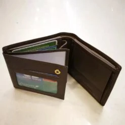 Portefeuille à L'italien 3 Volets En Cuir De Vachette Taupe 7 Portefeuille à L'italien 3 Volets En Cuir De Vachette Taupe -Accessoires De Mode pdtimg 4563747hd