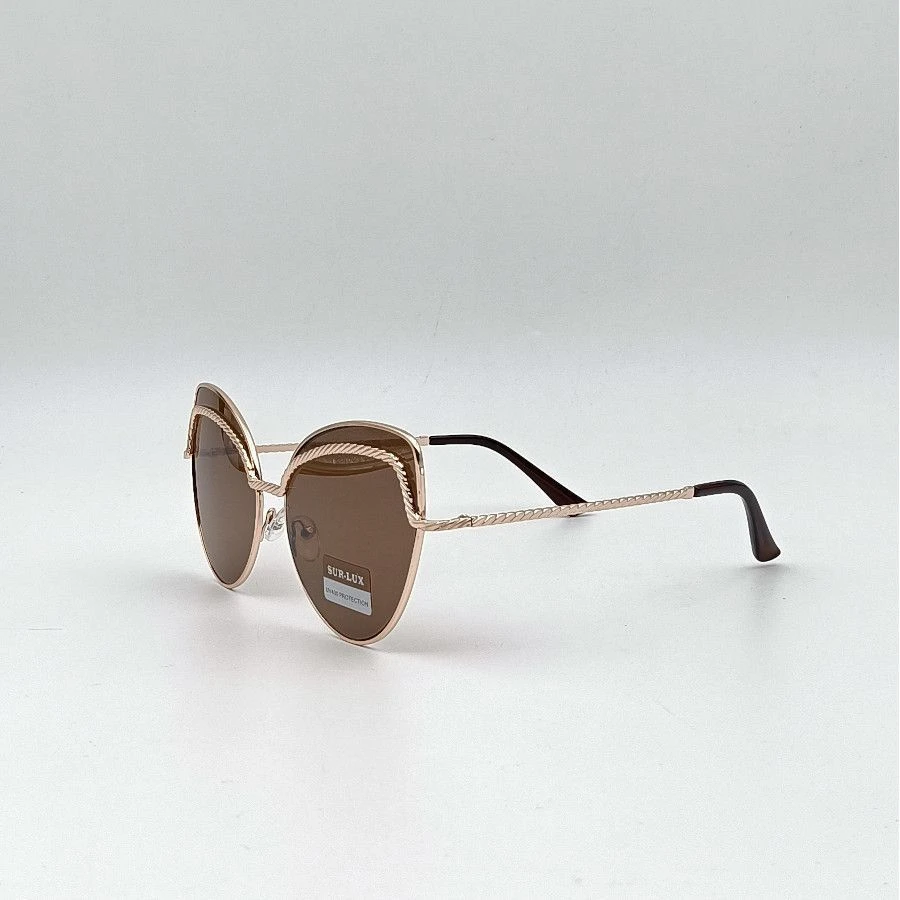 Lunettes De Soleil œil-de-chat à Cerclage Double Et Verres Teintés 5 Lunettes De Soleil œil-de-chat à Cerclage Double Et Verres Teintés – Image 3