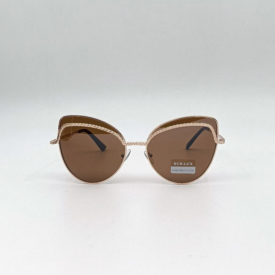 Lunettes De Soleil œil-de-chat à Cerclage Double Et Verres Teintés 4 Lunettes De Soleil œil-de-chat à Cerclage Double Et Verres Teintés – Image 2