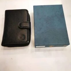 Portemonnaie Noir En Cuir De Vachette Avec Protection Anti Piratage -Accessoires De Mode pdtimg 4624590hd