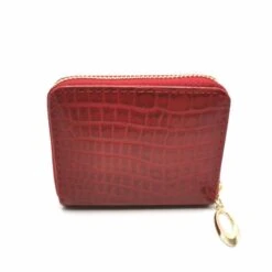 Portefeuille à Effet Crocodile En Relief Fermeture à Glissière -Accessoires De Mode pdtimg 4635864hd