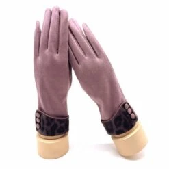 Gants à Motif Façon Poulain Avec 3 Petits Boutons Parme 7 Gants à Motif Façon Poulain Avec 3 Petits Boutons Parme -Accessoires De Mode pdtimg 4648435hd