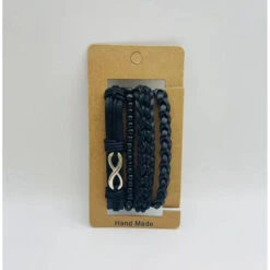 Bracelet Pour Homme Style Multirangs En Véritable Cuir MODELE MIX 25 Bracelet Pour Homme Style Multirangs En Véritable Cuir MODELE MIX -Accessoires De Mode pdtimg 4669654hd