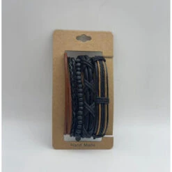 Bracelet Pour Homme Style Multirangs En Véritable Cuir MODELE MIX 26 Bracelet Pour Homme Style Multirangs En Véritable Cuir MODELE MIX -Accessoires De Mode pdtimg 4669667hd