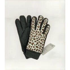 Gants à Imprimé En Léopard Avec Poignet élastique Tricot -Accessoires De Mode pdtimg 4670312hd