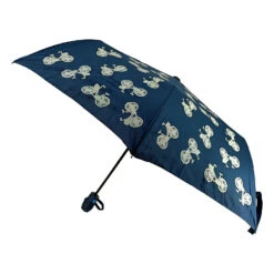 Parapluie Pliant Fait De Tissu Avec Décoration De Vélos -Accessoires De Mode pdtimg 4674041hd