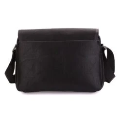 Sacoche En Bandoulière De Type Besace à Rabat Noir -Accessoires De Mode pdtimg 4760285hd