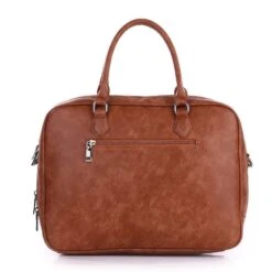 Sac Sacoche Pour Ordinateur à 2 Ouvertures Zippées Camel -Accessoires De Mode pdtimg 4760374hd