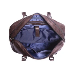 Sac Sacoche Pour Ordinateur à 2 Ouvertures Zippées Marron -Accessoires De Mode pdtimg 4760380hd