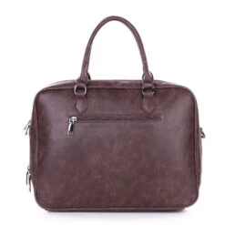Sac Sacoche Pour Ordinateur à 2 Ouvertures Zippées Marron -Accessoires De Mode pdtimg 4760382hd