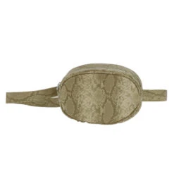 Sac Banane Arrondi Aspect Reptile Avec Fermeture Zippée -Accessoires De Mode pdtimg 4771939hd