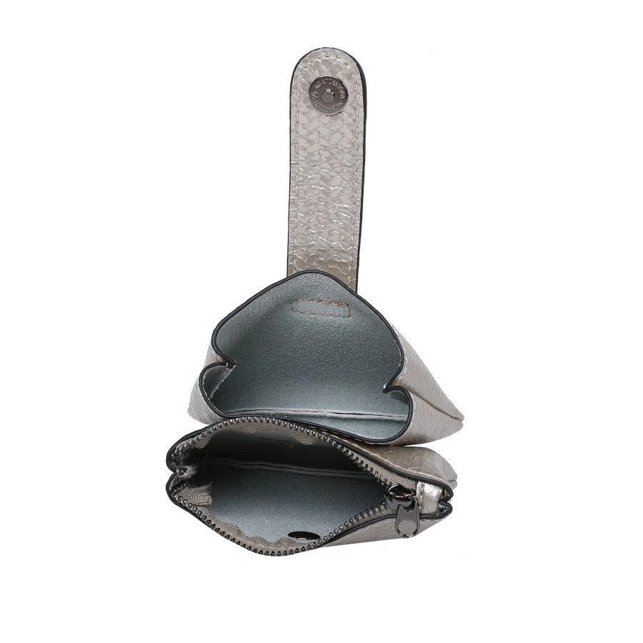 Petit Porte-monnaie Imprimé Croco Zippé Et Patte à Pression 7 Petit Porte-monnaie Imprimé Croco Zippé Et Patte à Pression – Image 5